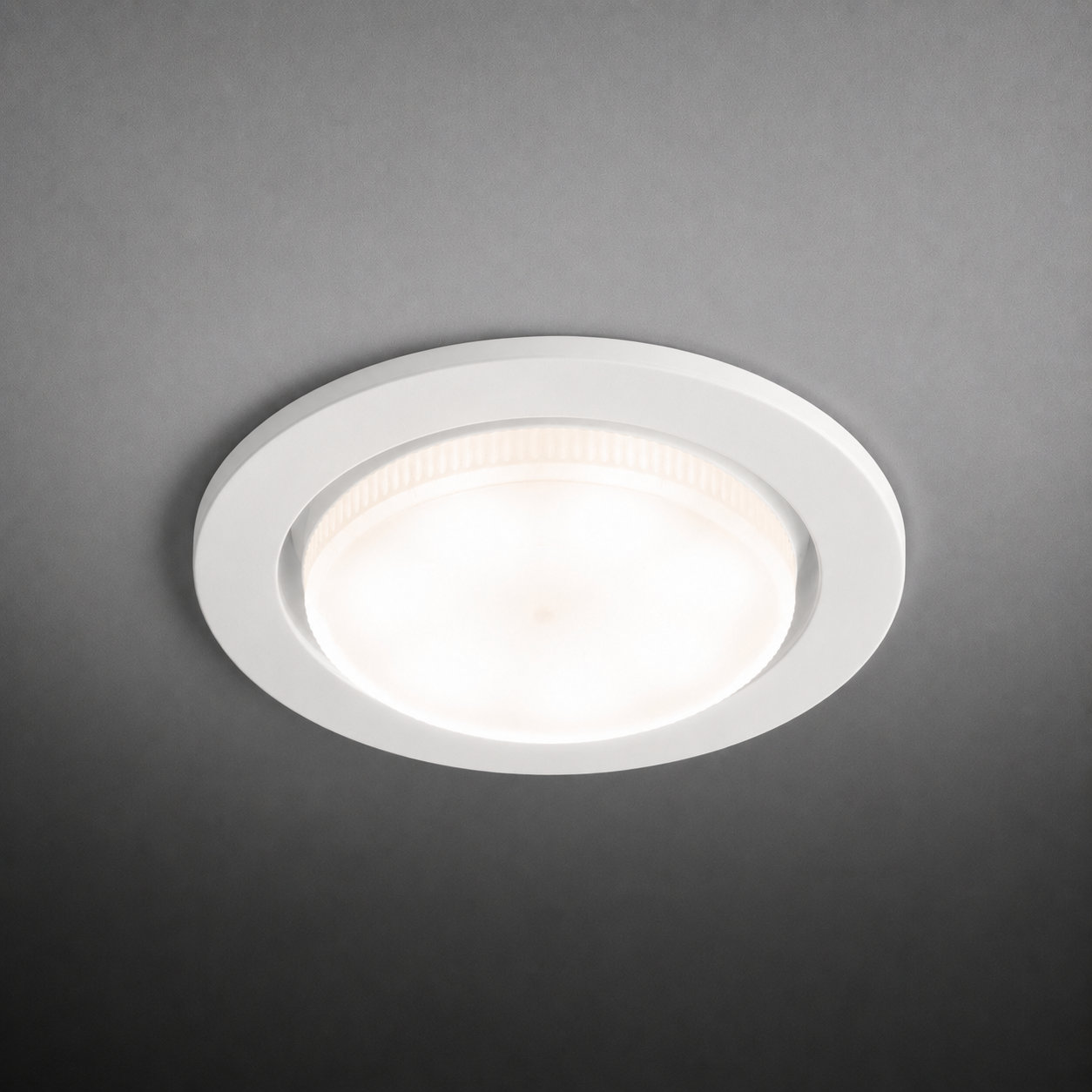 Ультратонкий встраиваемый cветильник для натяжных потолков GX53-H4 WHITE MATTE