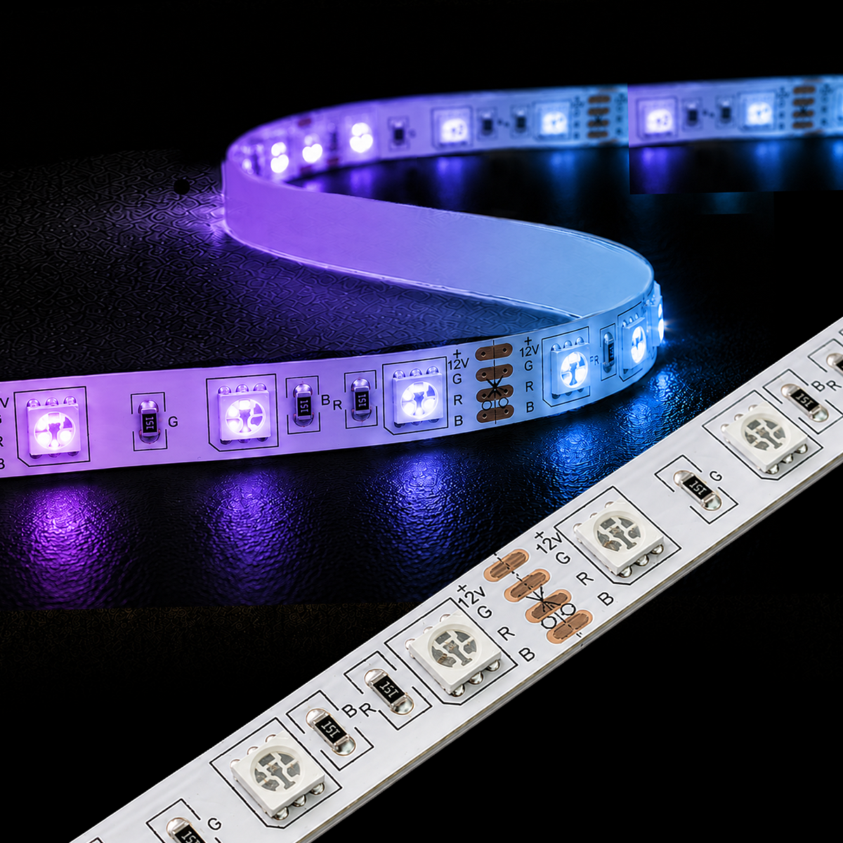 Светодиодная лента Datts 5050 12/24V 14.4W 60 LED RGB